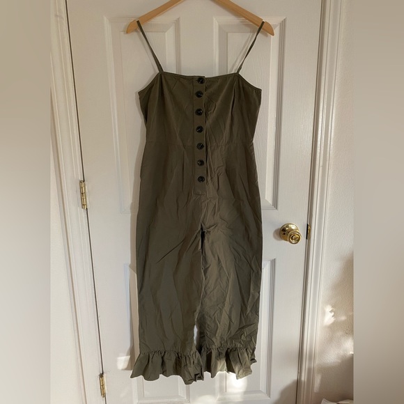ASOS Olive Green Jumpsuit - Picture 1 of 5